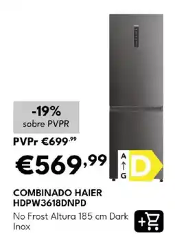 Radio Popular Combinado haier hdpw3618dnpd promoção