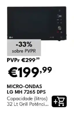 Radio Popular Micro-ondas lg mh 7265 dps promoção