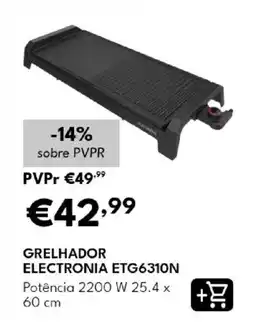 Radio Popular grelhador electronia etg6310n promoção