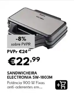 Radio Popular sandwicheira electronia sw-1803m promoção