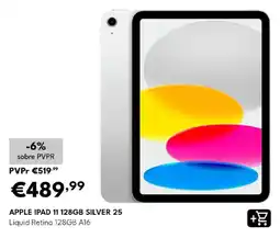 Radio Popular apple ipad 11 128gb silver 25 promoção