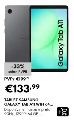 Radio Popular tablet samsung galaxy tab a11 wifi 64 promoção
