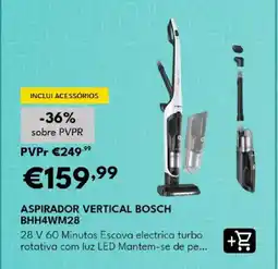 Radio Popular aspirador vertical bosch bhh4wm28 promoção