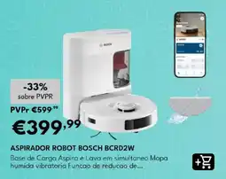 Radio Popular aspirador robot bosch bcrd2w promoção