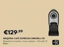 Radio Popular máquina café expresso dimobilli d5 promoção