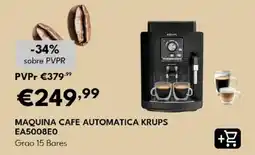 Radio Popular maquina cafe automatica krups promoção