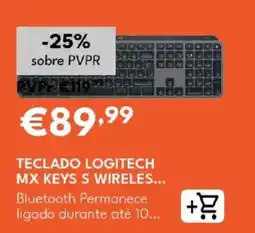 Radio Popular Teclado logitech mx keys s wireless promoção