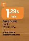 Intermarché Look - água c/ gas promoção
