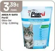 Intermarché Porsi - areia p/ gato promoção