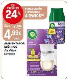 Intermarché Air wick - ambientador elétrico lavanda promoção