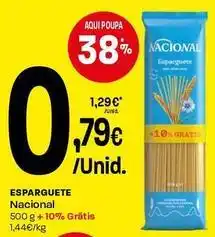 Intermarché Nacional - esparguete promoção