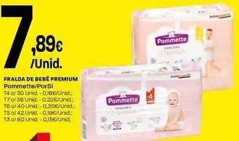 Intermarché Pommette/porsi - fralda de bebe premium promoção