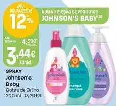 Intermarché Johnson's baby - spray promoção