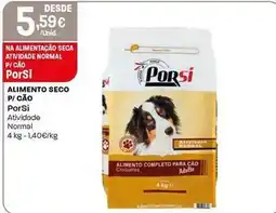 Intermarché Porsi - alimento seco p/ cáo atividade normal promoção