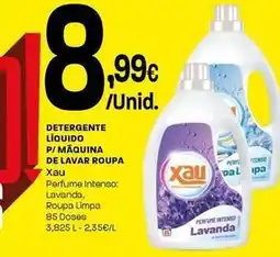 Intermarché Xau - detergente líquido p/maquina de lavar roupa promoção