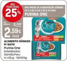 Intermarché Purinaone - alimento humido p/ gato promoção
