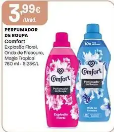 Intermarché Comfort - perfumador de roupa promoção
