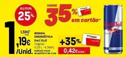 Intermarché Red bull - bebida energética promoção