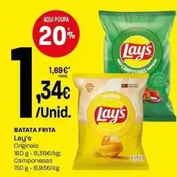Intermarché Lay's - batata frita promoção