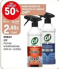 Intermarché Cif - spray fornos e grelhadores promoção