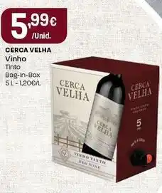 Intermarché Cerca velha - vinho promoção