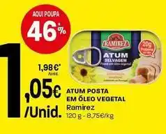 Intermarché Ramirez - atum posta em oleo vegetal promoção