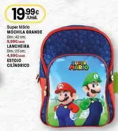 Intermarché Super mario mochila grande promoção