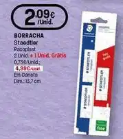 Intermarché Staedtler - borracha rasoplast promoção