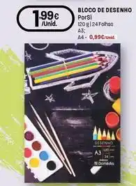 Intermarché Porsi - bloco de desenho promoção