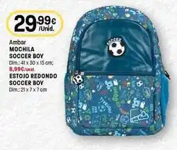 Intermarché Ambar - mochila soccer boy promoção