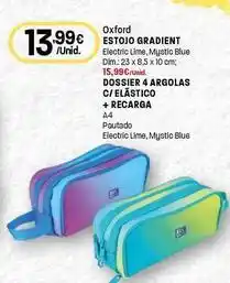 Intermarché Oxford - estojo gradient promoção