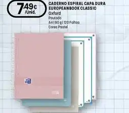 Intermarché Oxford - caderno espiral capa dura europeanbook classic promoção
