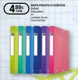Intermarché Oxford - pasta projeto com elástico promoção