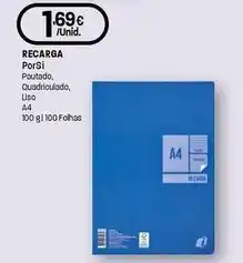 Intermarché Porsi - recarga pautado promoção