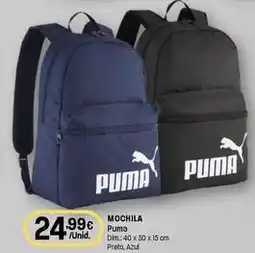 Intermarché Puma - mochila promoção