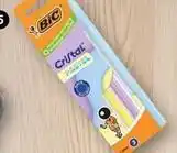 Intermarché Bic - caneta cristal pastel promoção