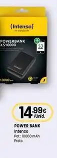 Intermarché Intenso - power bank promoção