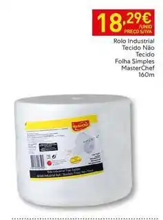 Recheio Masterchef - rolo industrial tecido nao folha simples promoção