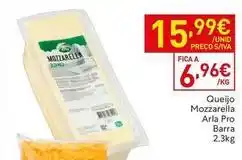 Recheio A+ - queijo mozzarella promoção