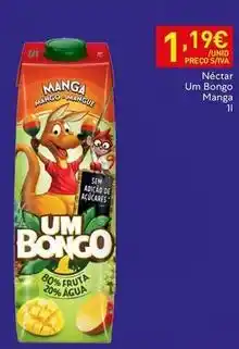 Recheio Um bongo - néctar promoção
