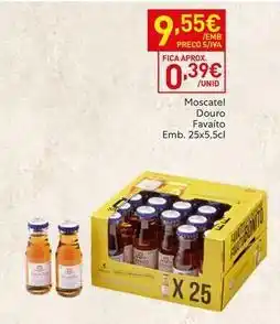 Recheio Moscatel douro promoção