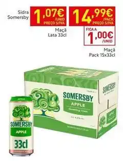 Recheio Somersby - sidra promoção