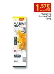 Recheio Masterchef - massa filo promoção