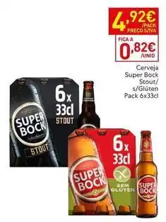 Recheio Super bock - cerveja promoção
