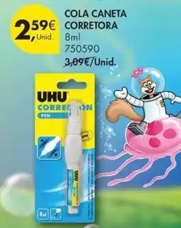 Pingo Doce Uhu corretor caneta promoção