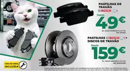Feu Vert pastilhas de travão bosch promoção