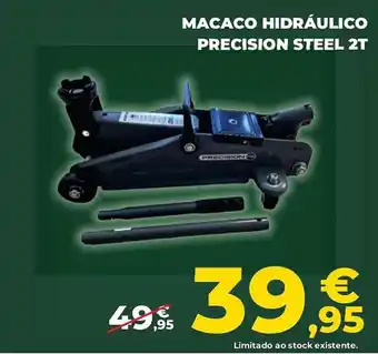 Feu Vert macaco hidráulico precision steel 2t promoção