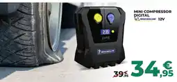 Feu Vert Mini compressor digital michelin promoção