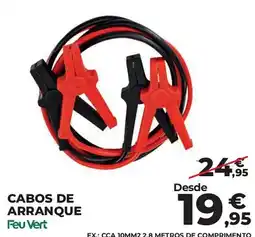 Feu Vert cabos de arranque feu vert promoção