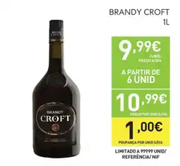 Recheio Brandy croft promoção